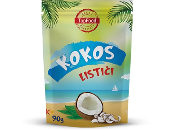 TopFood Kokos listići 90gr