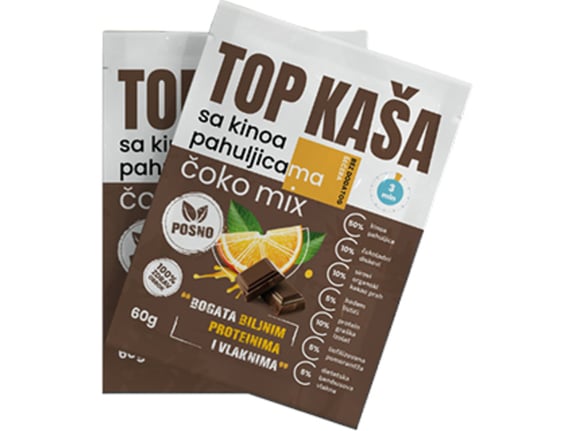 TopFood Top kaša-čoko mix 60gr