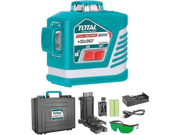 Total alati 3D Laser za nivelaciju