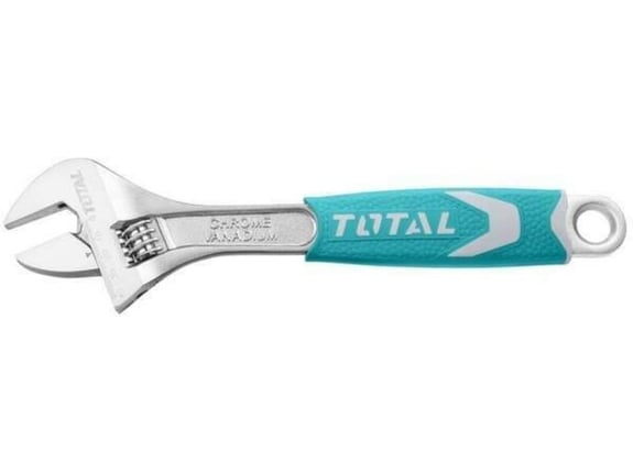 Total alati Francuski ključ gumiran 250mm 0-35mm