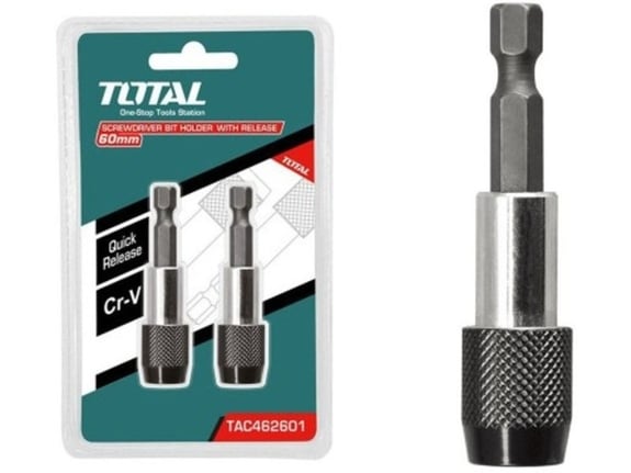 Total alati Magnetni držač bitova, osigurač 2kom 60mm