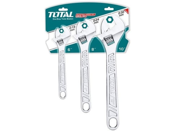 Total alati Set francuskih ključeva 3-delni