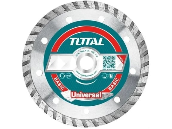 Total alati Univerzalna turbo dijamantska rezna ploča 230mm