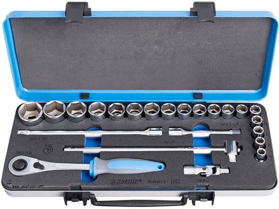 Unior Nasadni ključevi u metalnoj kutiji 190BI6P23