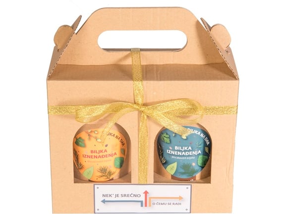 Urbana bašta Biljka na dar Nek je srećno miksovi začinskog i lekovitog bilja