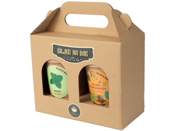 Urbana bašta Biljka na dar Posadi sama Miks začinskog bilja i Nana