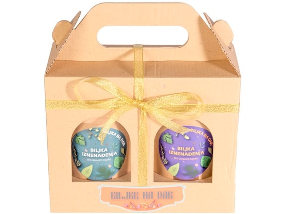 Urbana bašta Biljka na dar Posadi sama Miksovi ukrasnog i lekovitog bilja