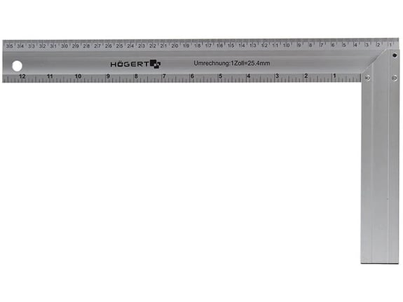 Hogert Vinkla aluminijumski lenjir