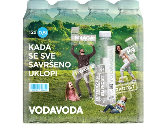 VODAVODA 12x0.5L pet