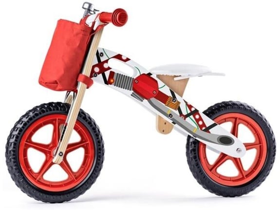 Woody Balans bicikl crveno