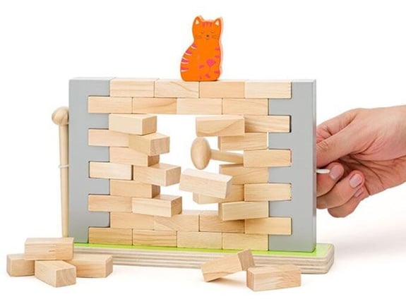 Woody Igra ravnoteže - igra sa drvenim blokovima