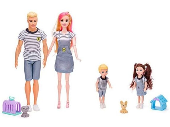 Woody Porodica lutaka sa ljubimcima 30cm