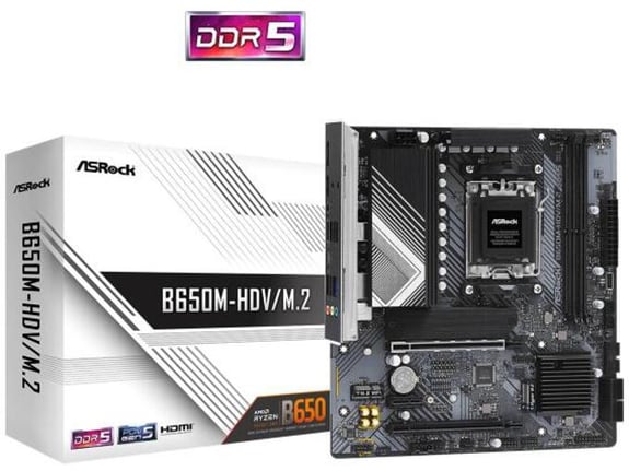 ASRock Matična ploča MB AM5 ASRock B650M-HDV/M.2