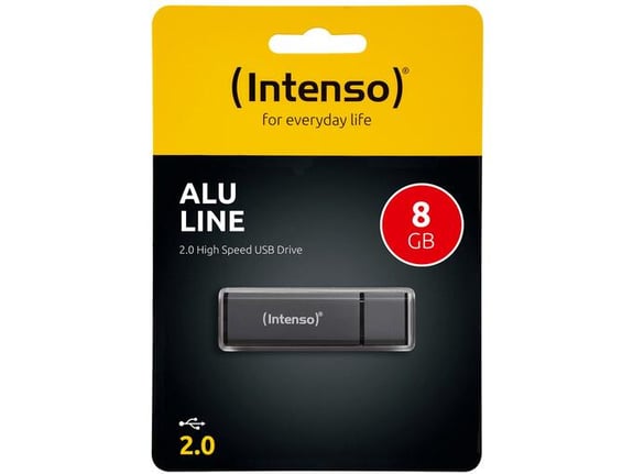 Intenso USB Disk 2.0-8GB/Alu-a
