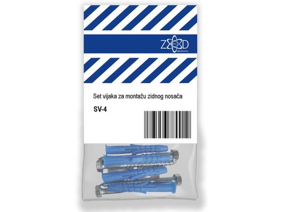 Zed Set šrafova za nosače SV-4