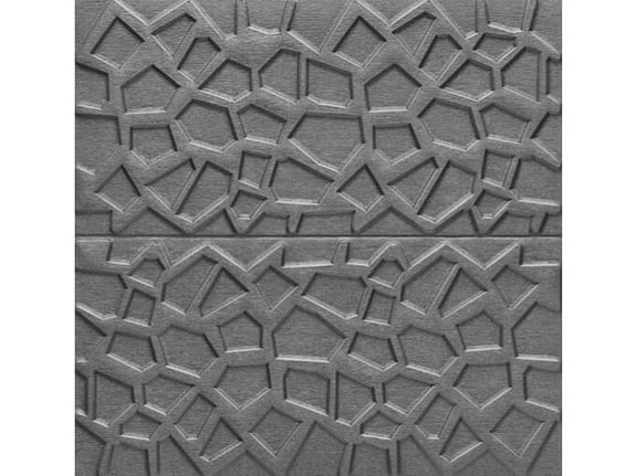 Summa 3D tapeta mreža siva 70 x 70 x 1cm