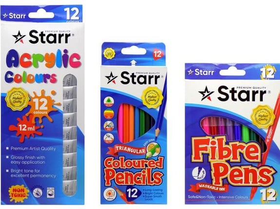 Moja Knjižara Tempera 12ml +Drvene boje 1/12 +Flomasteri 1/12