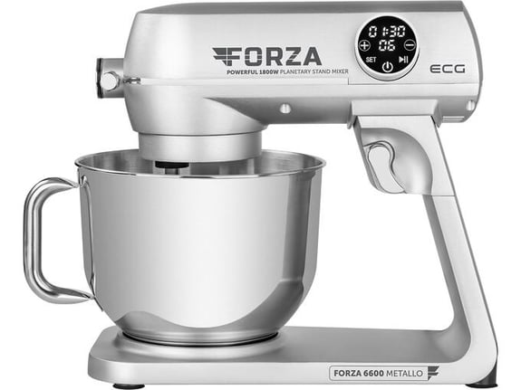 ECG Kuhinjski robot Forza 6600 Metallo Argento
