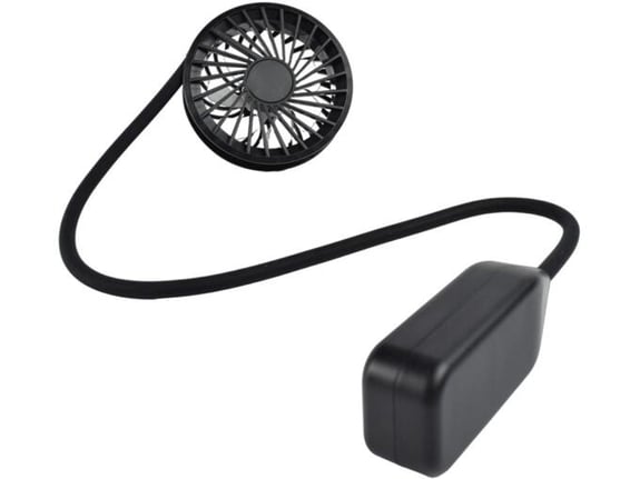 USB ventilator crni