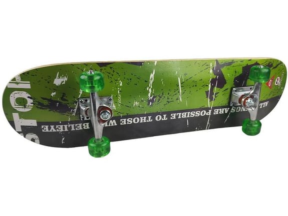 WINMAX Skateboard zeleni