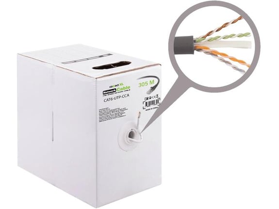 Connect XL Mrežni UTP kabl CAT6-UTP-CCA 305 m