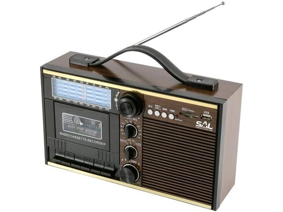 SAL Radio radio sa kasetofonom RRT 11B
