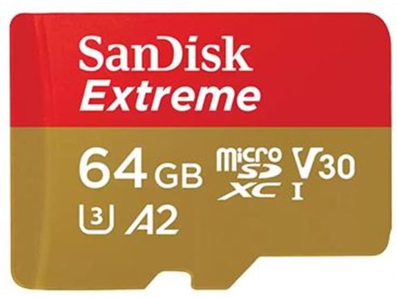 SanDisk Memorijska kartica SDXC 64GB Extreme micro 170MB/s UHS-I Class10 U3 V30+ Adapter