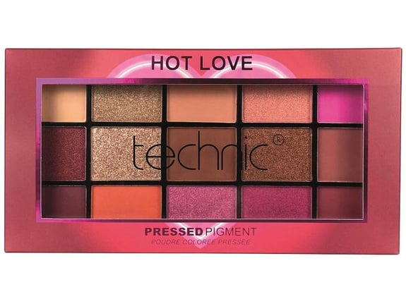 Technic Cosmetics Paleta senki i pigmenata Hot Love