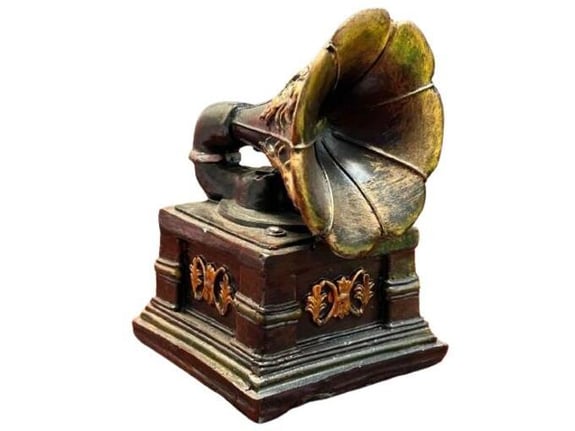 Vesela Kuća,Gramofon figura 10x6CM 801