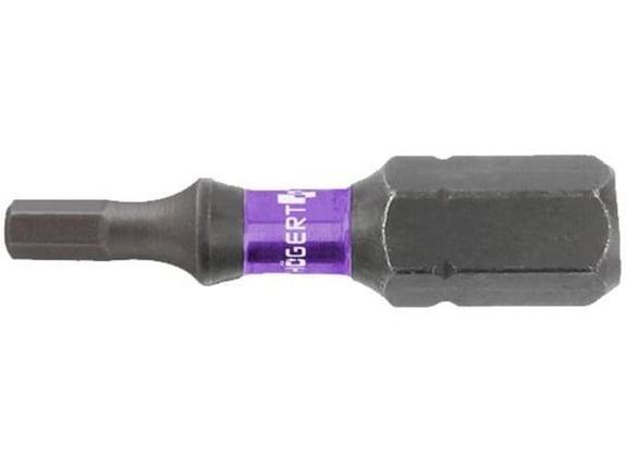 Hogert Bit HEX M6 blister 25mm 5kom