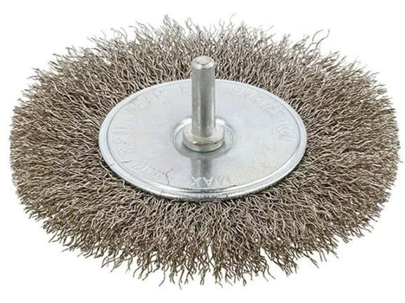 Hogert Čelična četka za bušilicu 100mm čelik 0,3mm