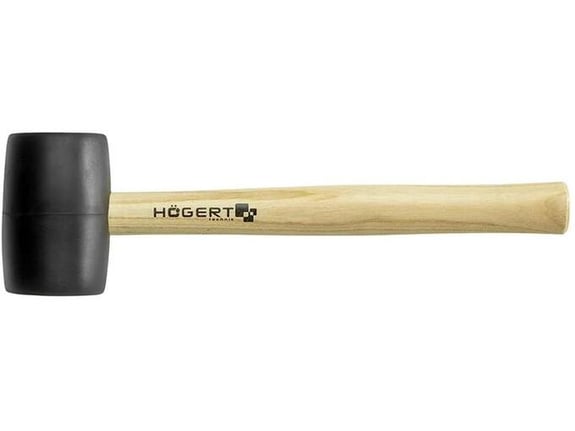 Hogert Gumeni čekić drvena drška 900 G
