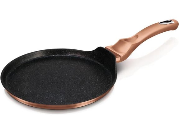 Kaufmax Tiganj za palacinke 25cm rose gold metalic collection km-0050