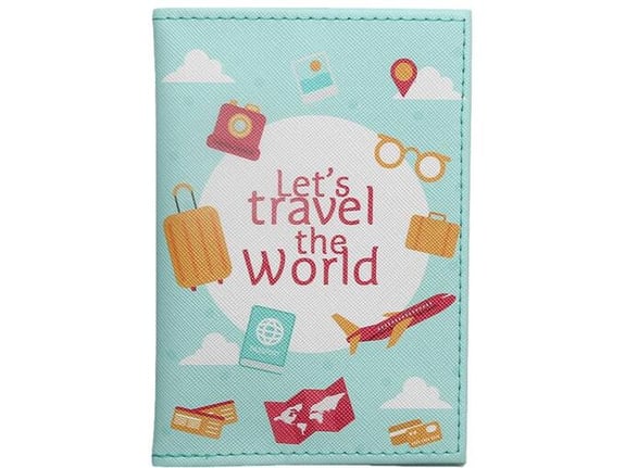 Shopito Futrola za pasoš Let’s travel the world