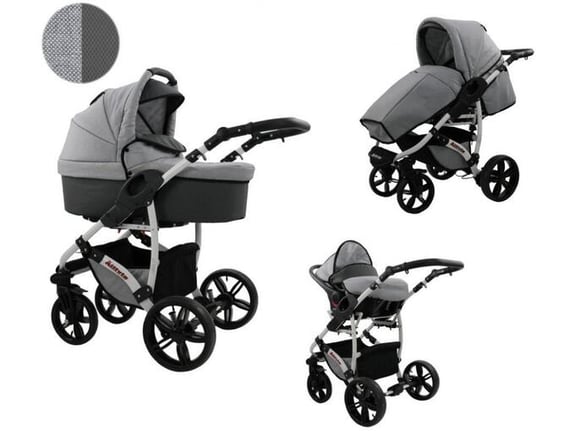 Karex Kolica za bebe Allivio Len 3u1 A3