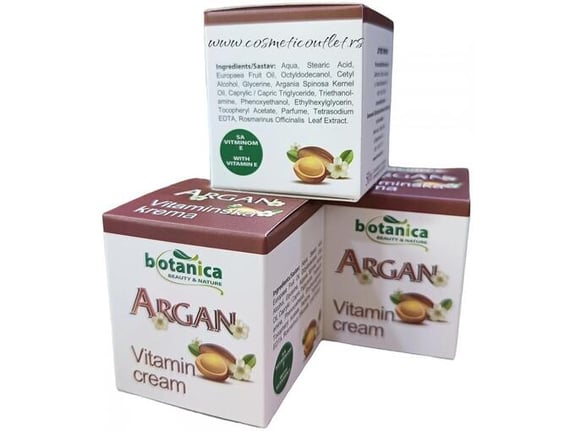Botanica Krema za lice Argan