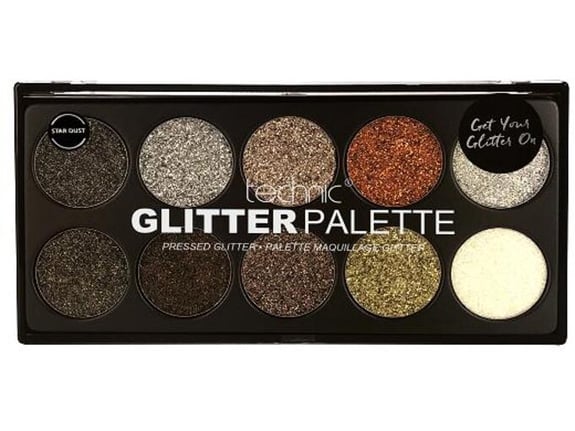 Technic Cosmetics Paleta presovanih glitera - Star Dust