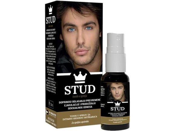 PP Products Stud control sprej (sprej na bazi lokalnog anestetika za odlaganje prevremene ejakulacije
 i produzenje seksualnog odnosa - 30ml)
