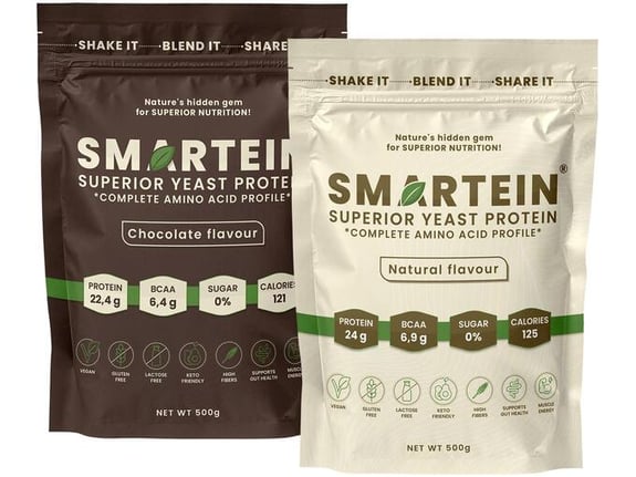 Smartein Protein Natural 500g + Čokolada 500g DUO PACK
