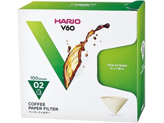 Hario V60 filteri box 02 smeđi 1/100