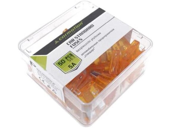 Carmotion Osigurači 5a 50kom plastična kutija