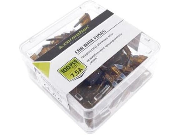 Carmotion Osigurači 7 5a 100kom plastična kutija