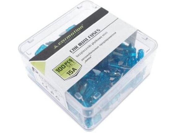 Carmotion Osigurači 15a 100kom plastična kutija