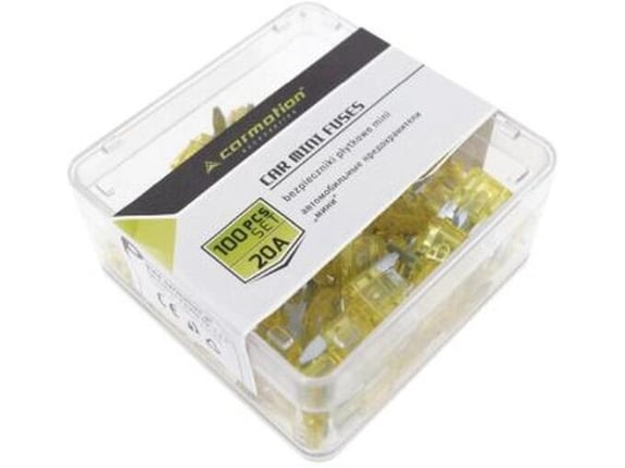 Carmotion Osigurači 20a 100kom plastična kutija