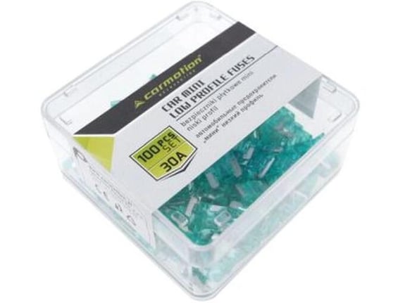 Carmotion Osigurači 30a 100kom niski profil plastična kutija