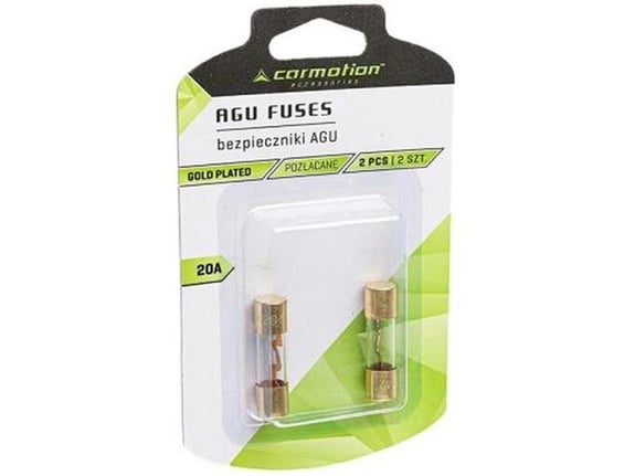 Carmotion Stakleni osigurač agu 10 3x38mm 20a 2kom