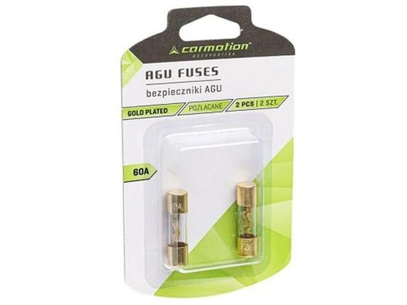 Carmotion Stakleni osigurač agu 10 3x38mm 60a 2kom