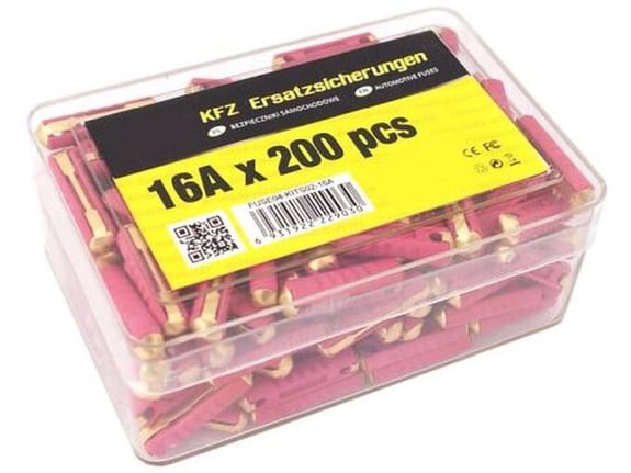 Carmotion Osigurači 16a cilindrični keramički 200kom