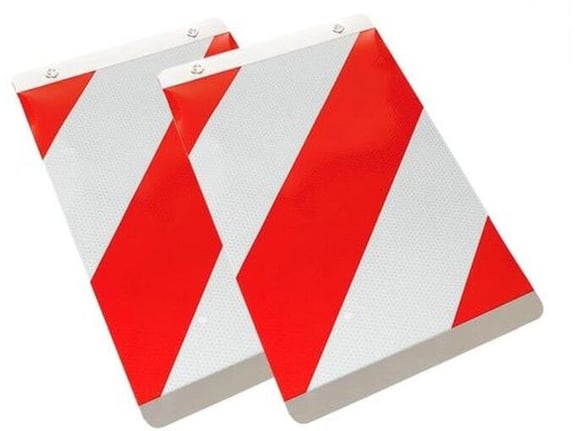 Carmotion Reflektujuće zavesice točkova za transportna vozila 25x40cm 2kom