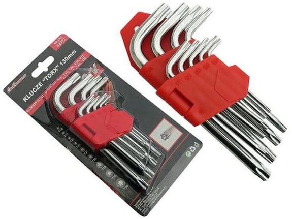 Ccm Set torx ključeva 9kom 130mm t10-t50